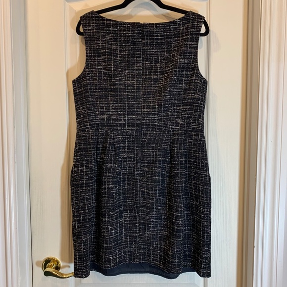 Nanette Lepore Dress – Tweed Black & White | Size 12 (Large) - Picture 2 of 4